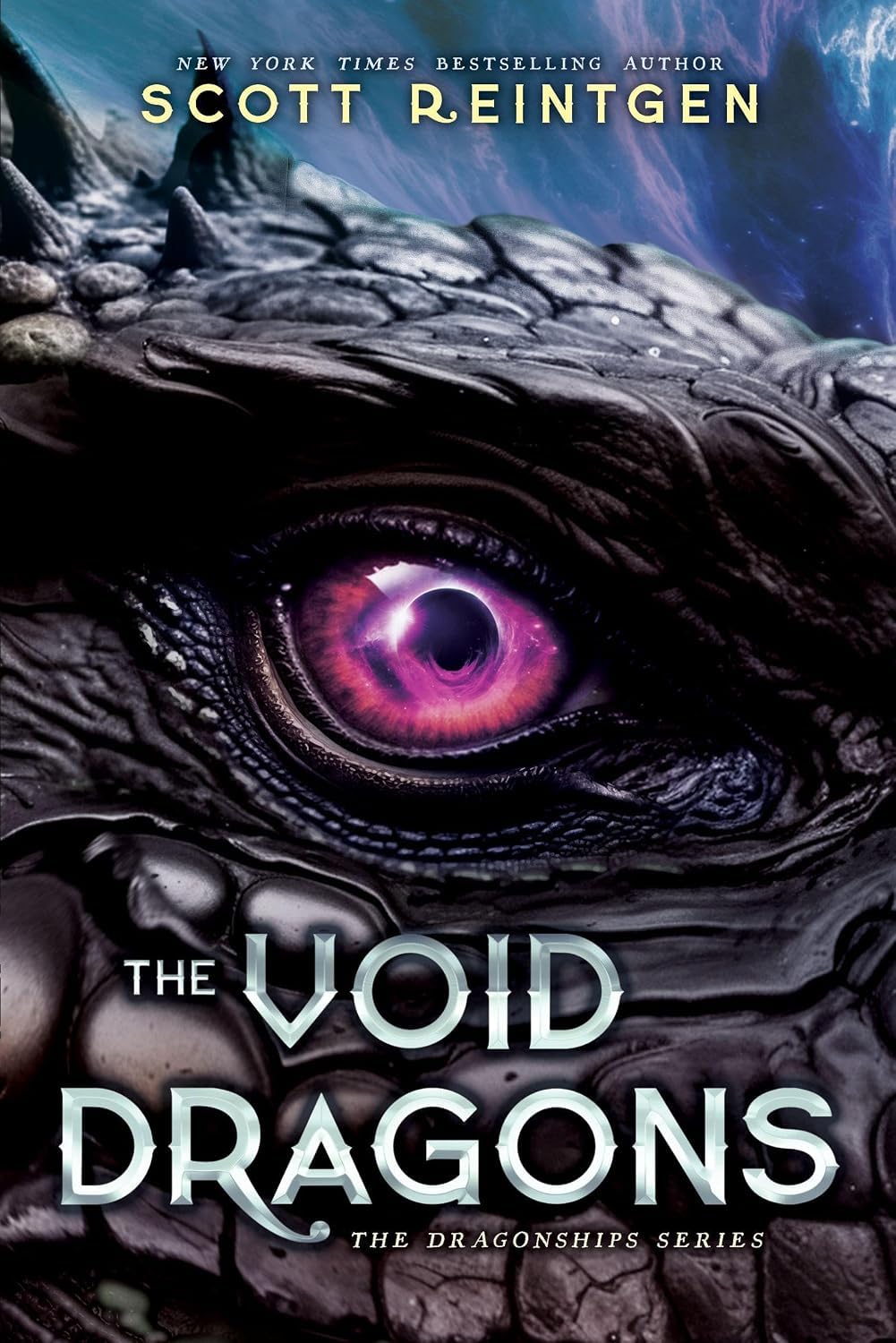 All three Dragonships paperback books by Scott Reintgen fanned out together showing spines and full set