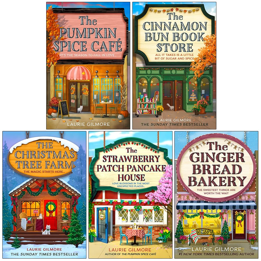 Dream Harbor 5 Books Collection Set by Laurie Gilmore - front cover of the paperback set