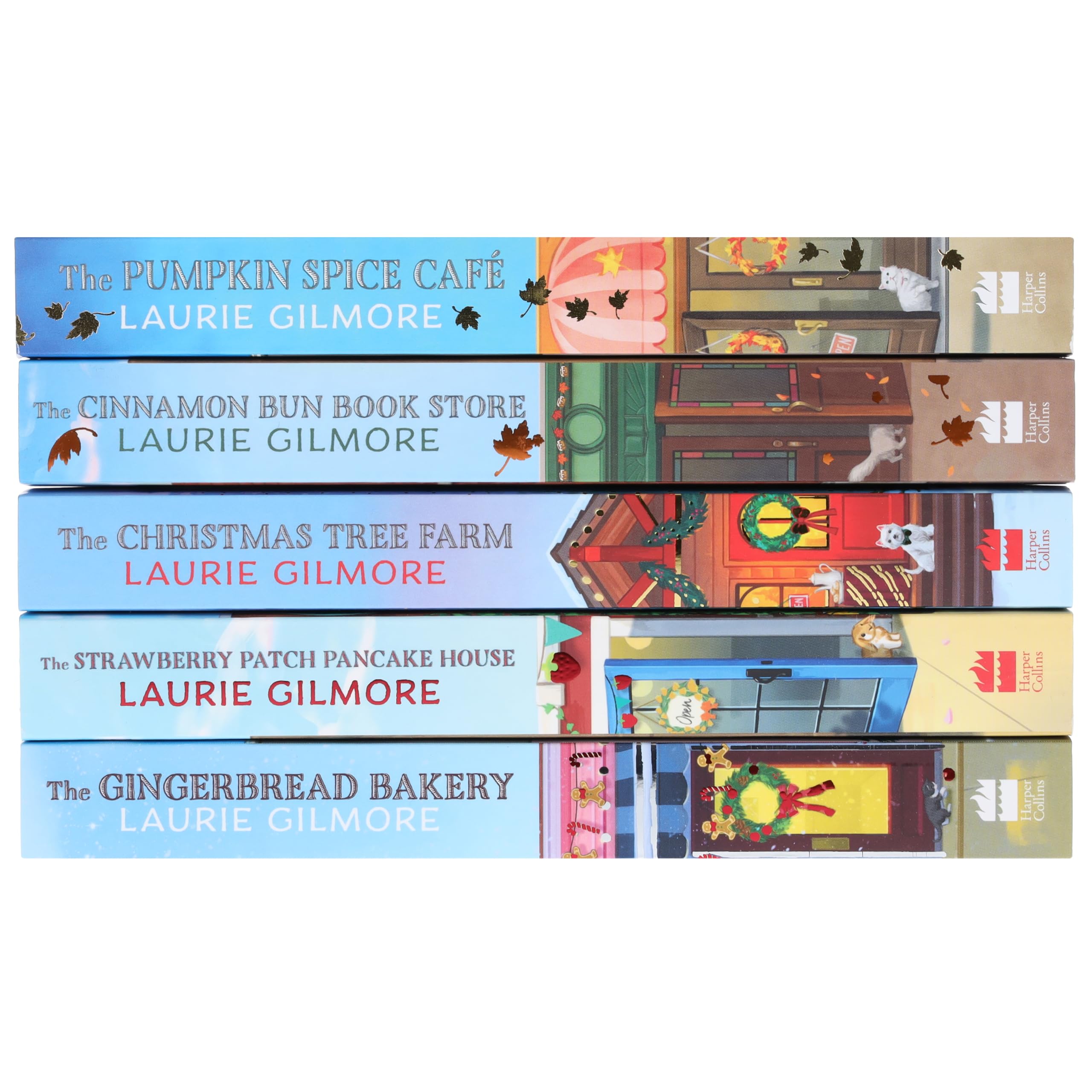 The Strawberry Patch Pancake House by Laurie Gilmore paperback front cover, Dream Harbor series book 4