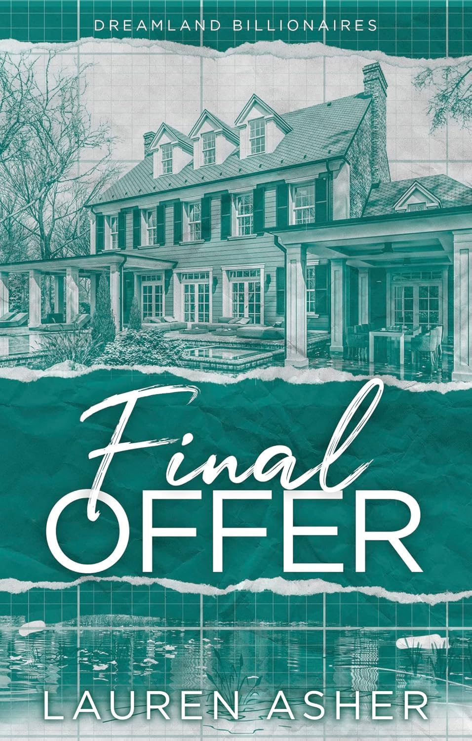 Both paperback books in the Dreamland Billionaires collection set by Lauren Asher fanned out together, Terms and Conditions and Final Offer