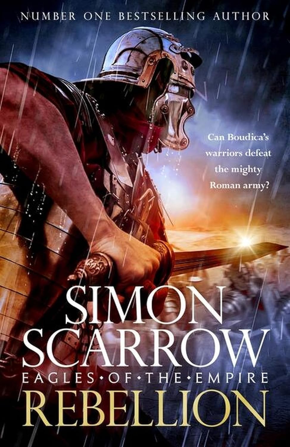 Back cover blurb of the Eagles of the Empire Simon Scarrow paperback collection set