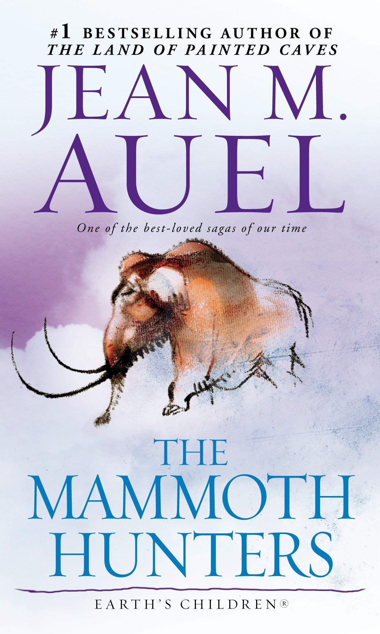 The Plains of Passage by Jean M. Auel, Earth's Children Book 4 mass market paperback cover