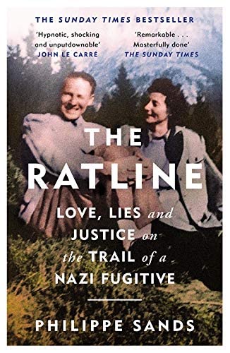 Front cover of The Ratline by Philippe Sands, brand new paperback nonfiction book