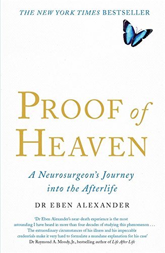 Close-up of the Living in a Mindful Universe paperback cover by Eben Alexander and Karen Newell, from the afterlife 3 books collection set