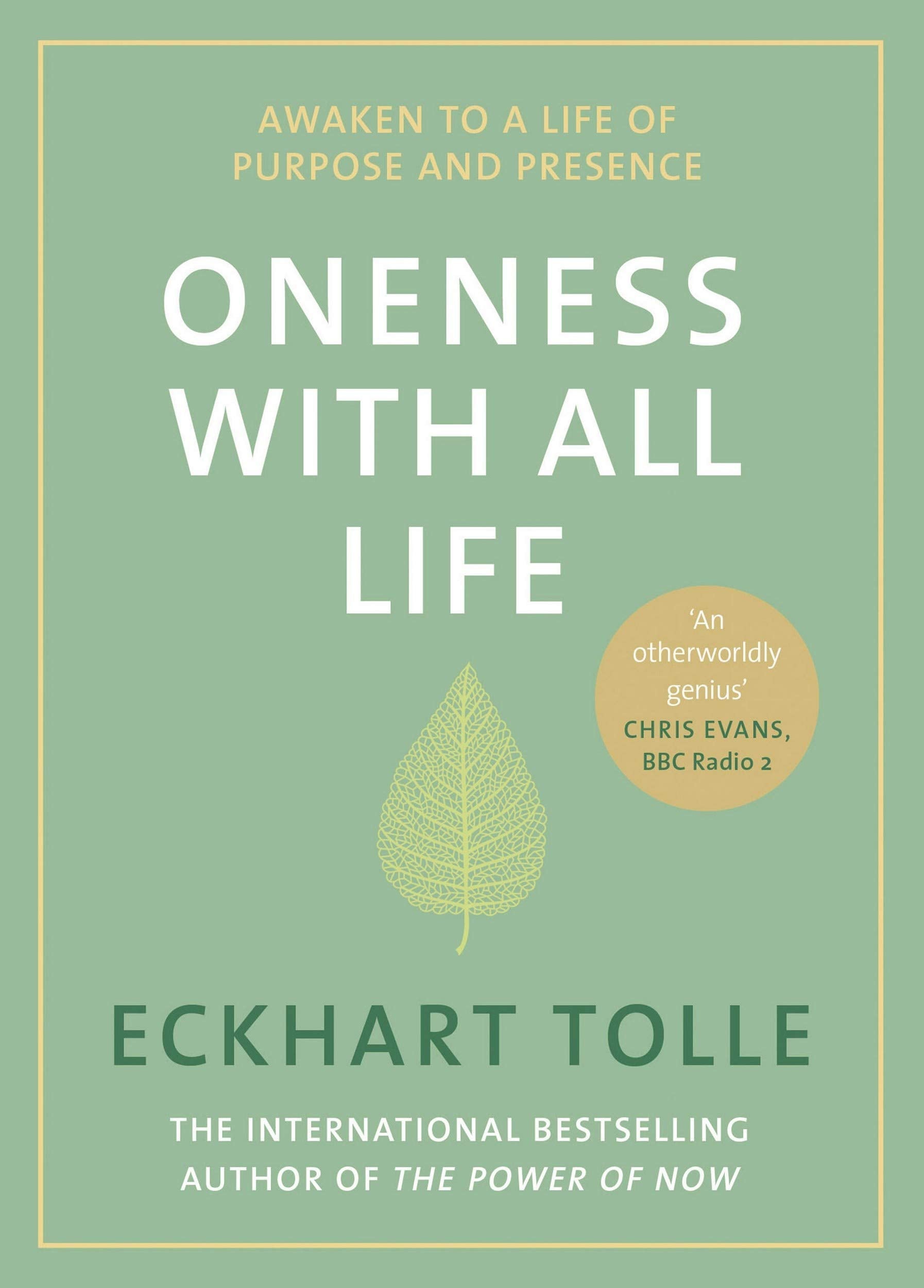 Full set of five Eckhart Tolle non-fiction paperbacks arranged together, showing Yellow Kite, Hodder Mobius, Penguin, and Michael Joseph editions.