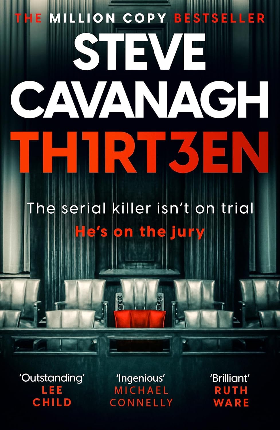 Back cover blurbs of the Eddie Flynn series paperback books by Steve Cavanagh
