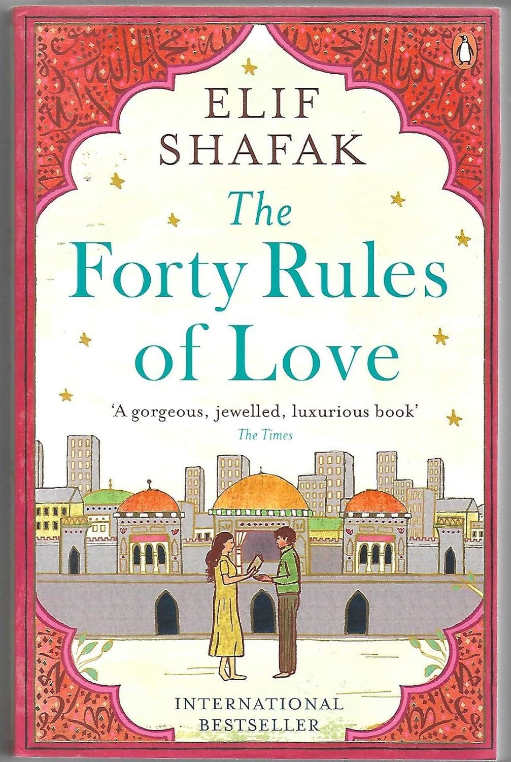 The Forty Rules of Love by Elif Shafak paperback edition cover