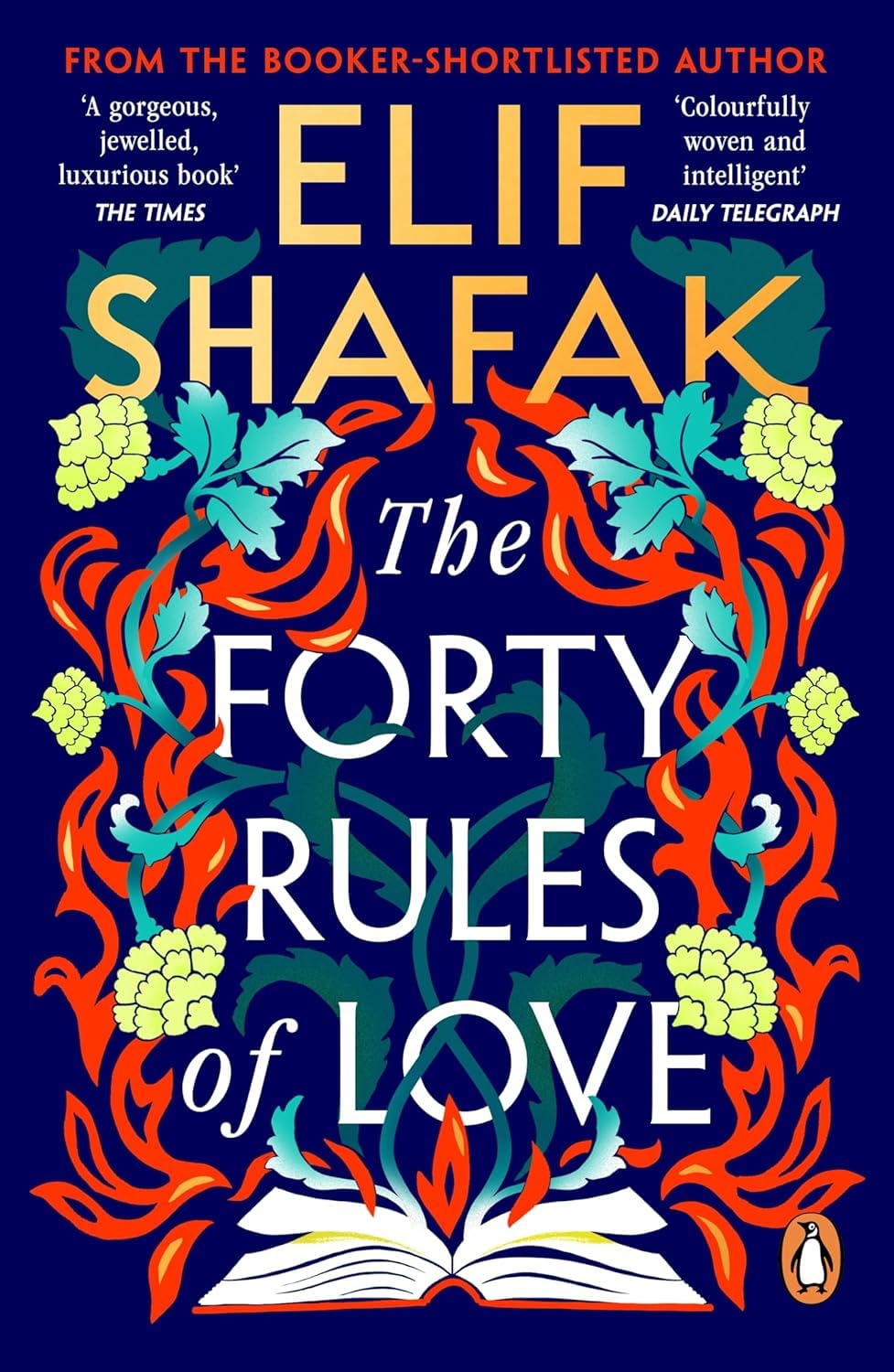 All four paperbacks of the Elif Shafak Collection Set fanned out, including The Bastard of Istanbul