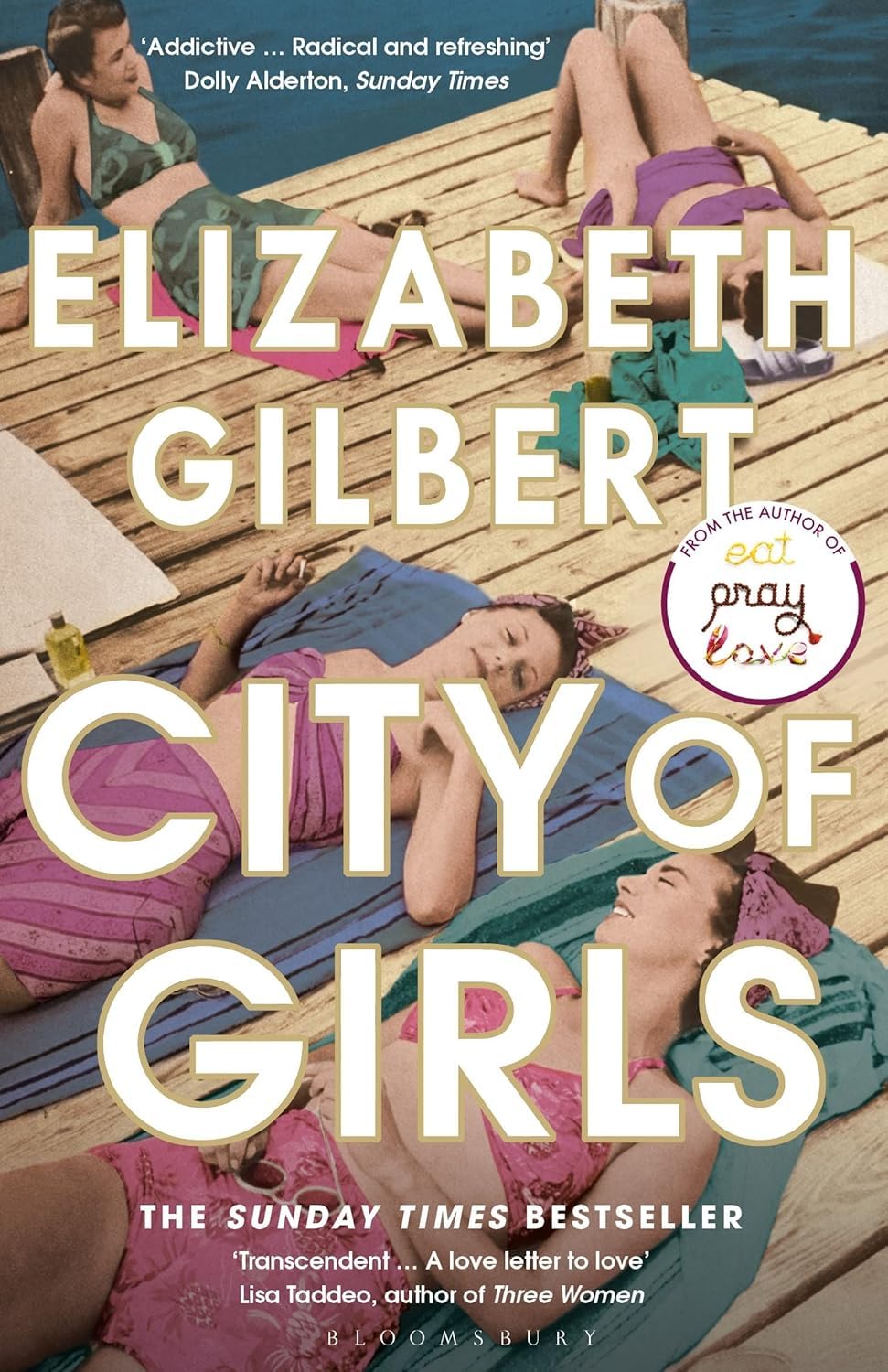 Eat Pray Love paperback cover by Elizabeth Gilbert from the 4-book collection set