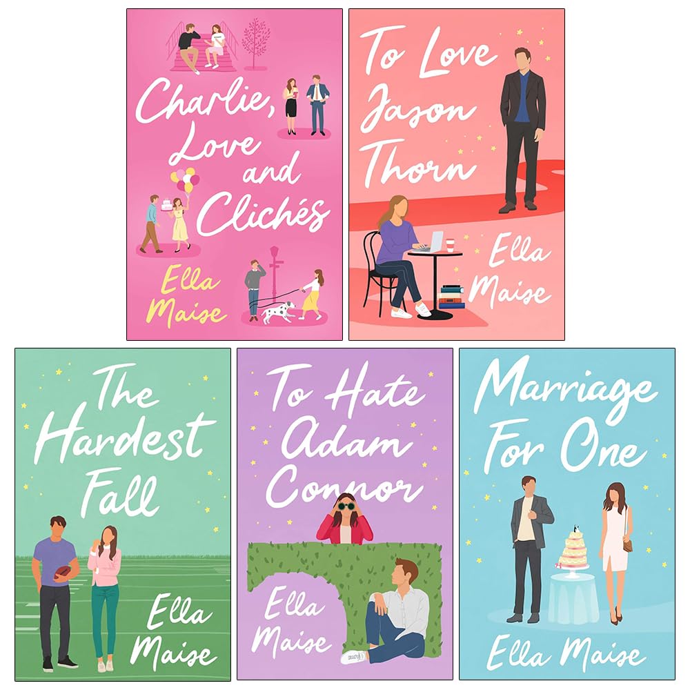 Ella Maise Collection - all five paperback books fanned out to show covers