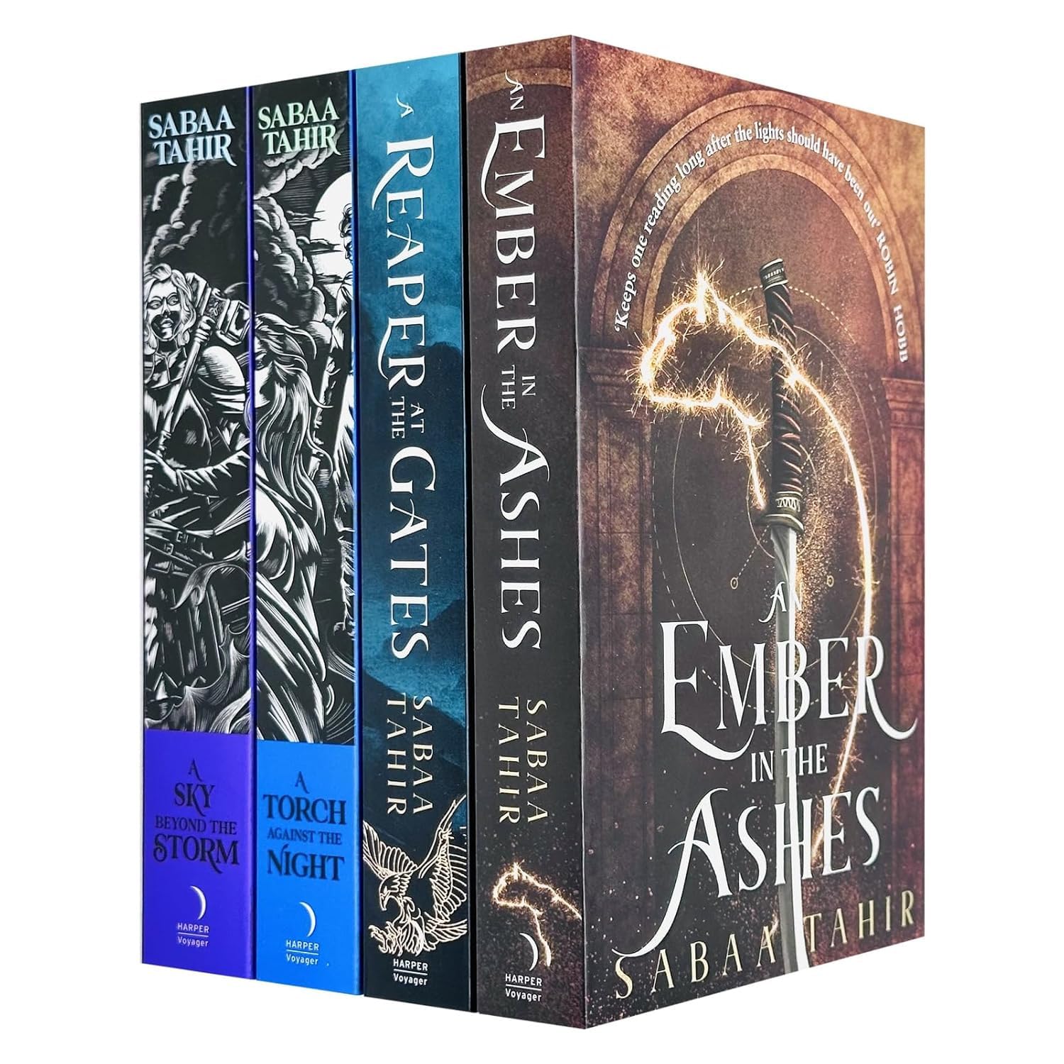 Ember Quartet by Sabaa Tahir 4 Books Collection Set - front cover of the paperback box set