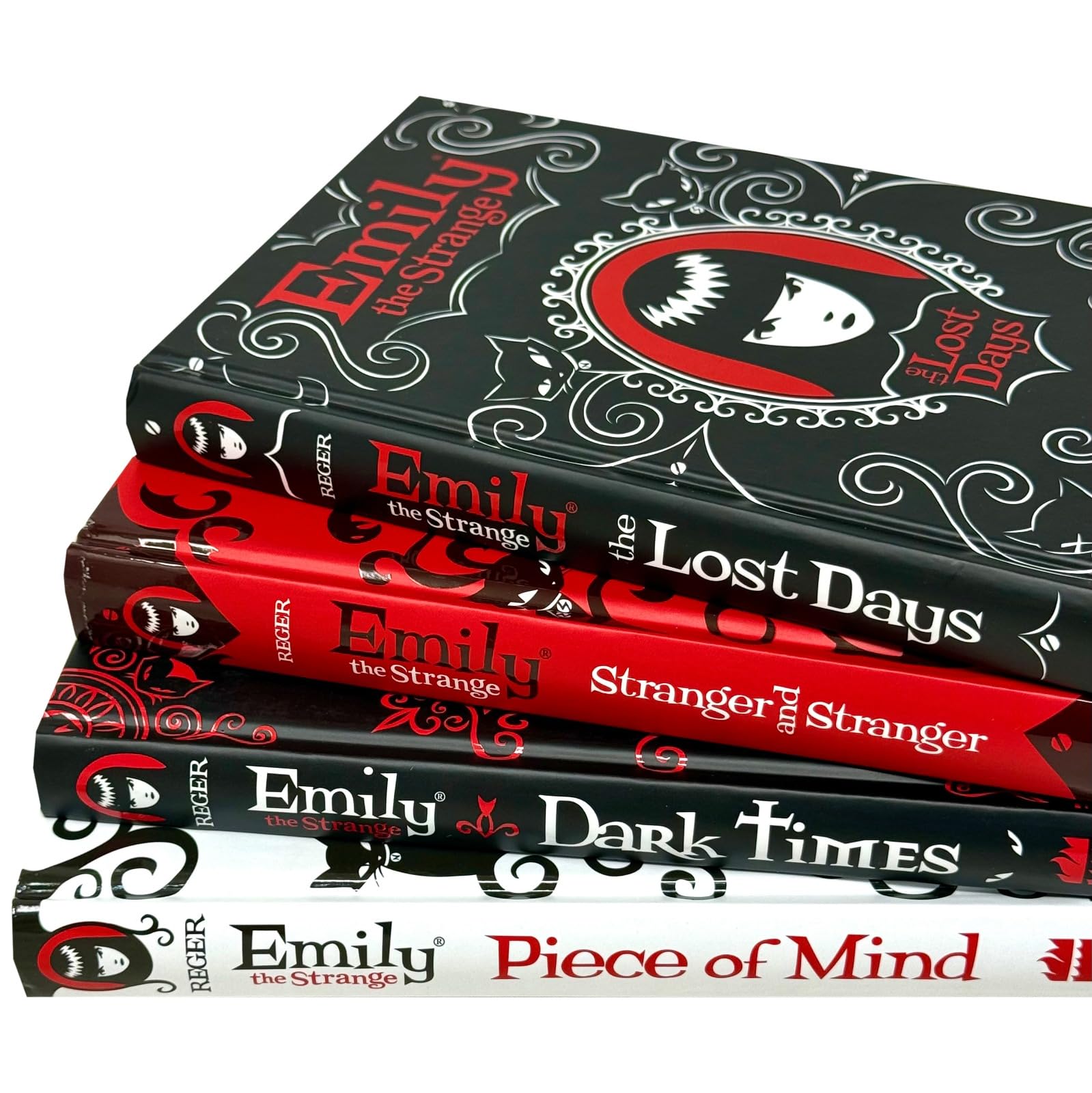 Emily the Strange: Stranger and Stranger hardcover front cover
