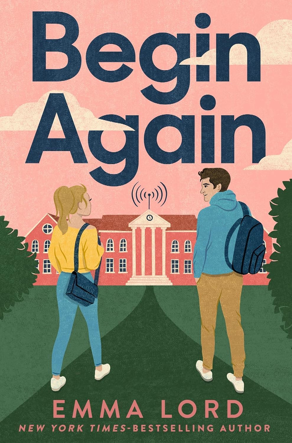 All six paperback books from the Emma Lord Collection fanned out together showing full young adult romance set
