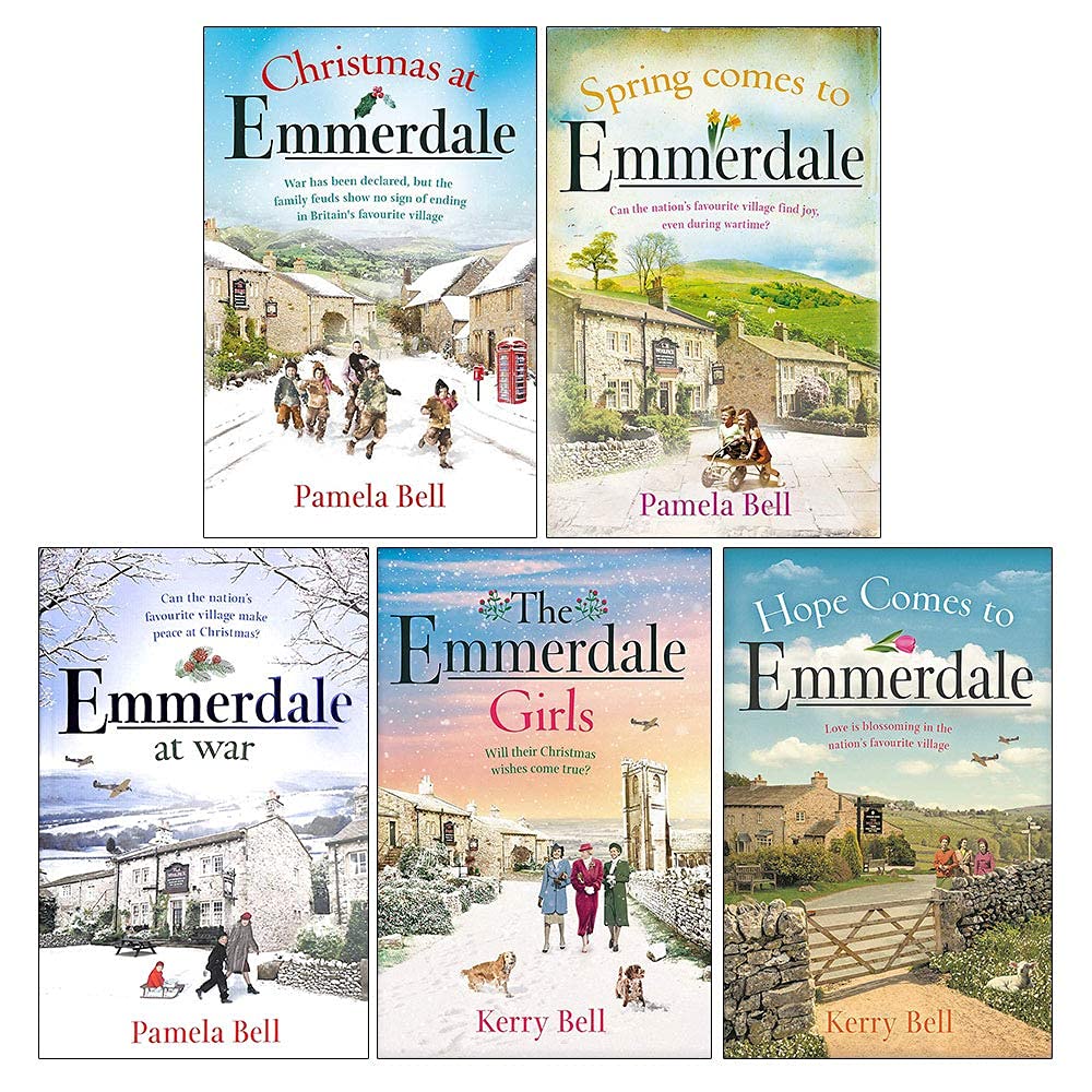 Front cover of Spring Comes to Emmerdale paperback novel by Pamela Bell