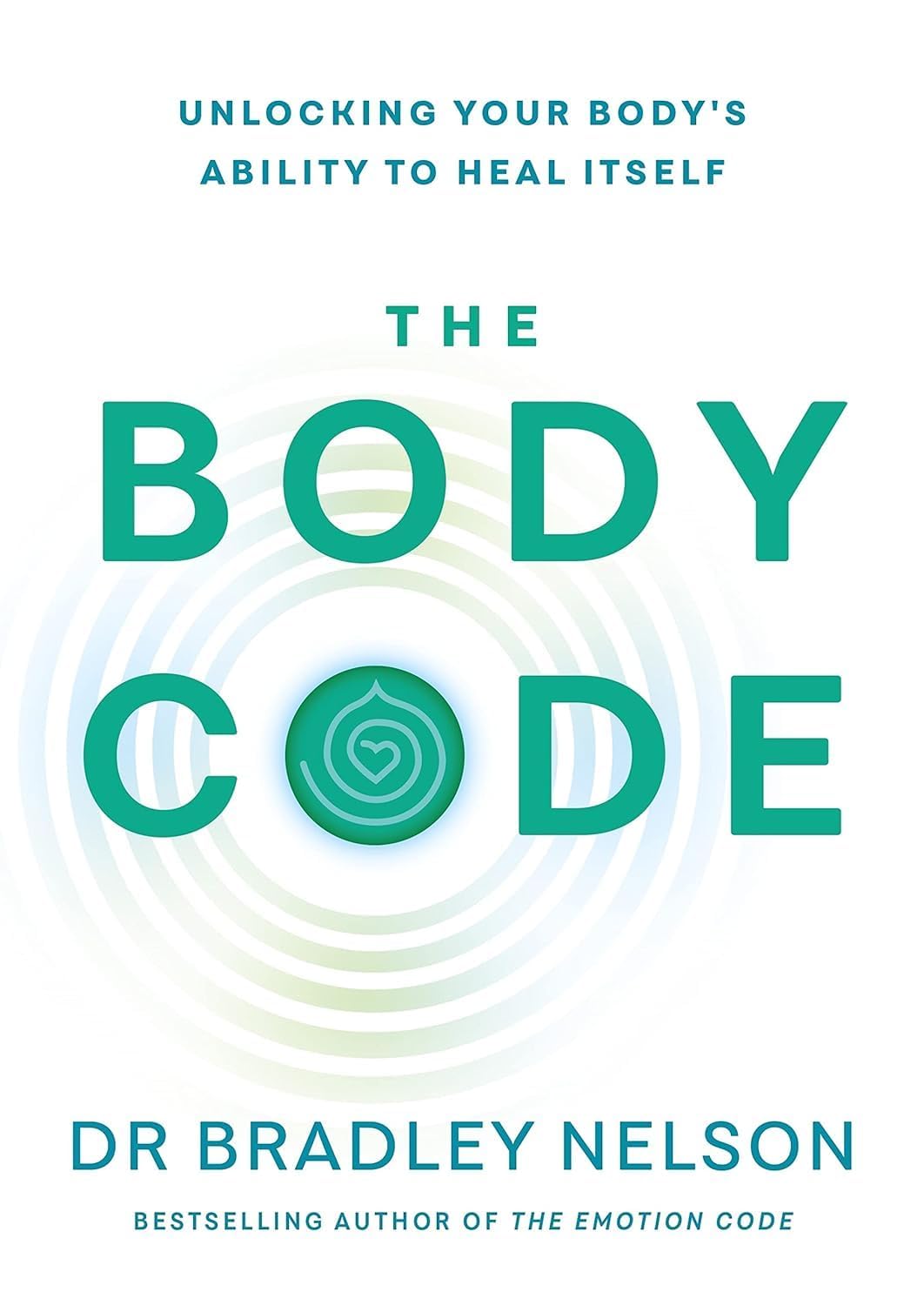 Back cover view of the Dr. Bradley Nelson Emotion Code and Body Code paperback collection, showing synopsis text for both self-help titles.