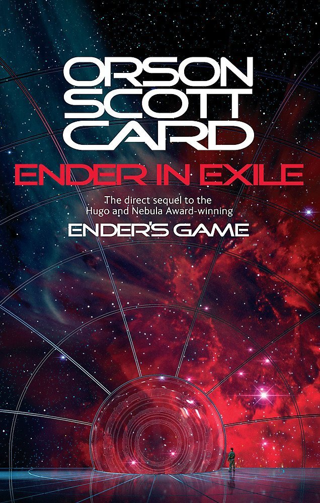 Inside page spread from one of the Ender's Saga paperback novels by Orson Scott Card