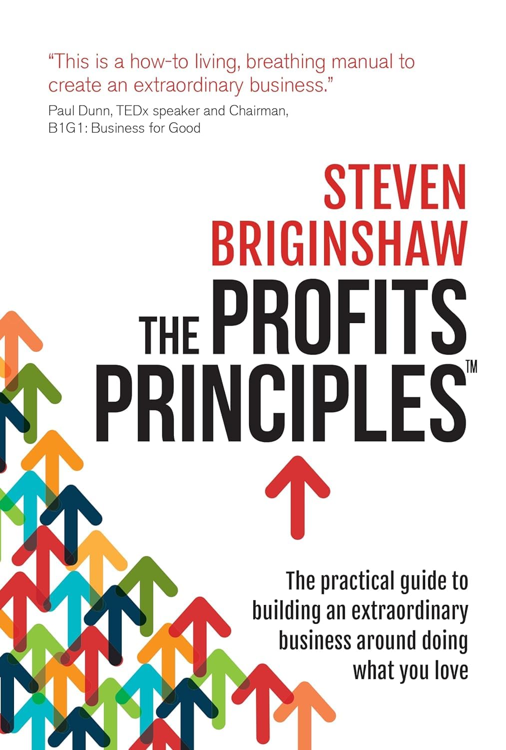 The Profits Principles by Steven Briginshaw paperback cover, part of the 4 books entrepreneurship collection set