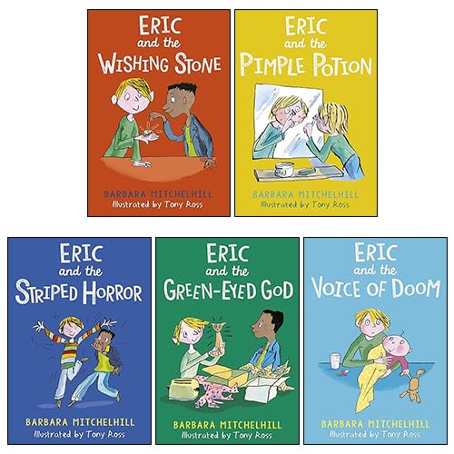 Eric Series by Barbara Mitchelhill 5 Books Collection Set paperback - front cover of Eric and the Striped Horror