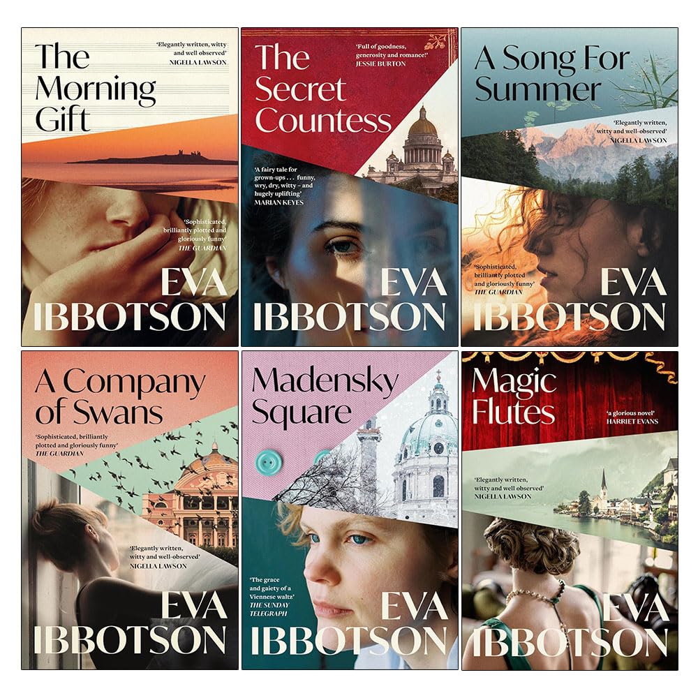 Eva Ibbotson 6 Books Collection Set paperback front cover showing all six titles