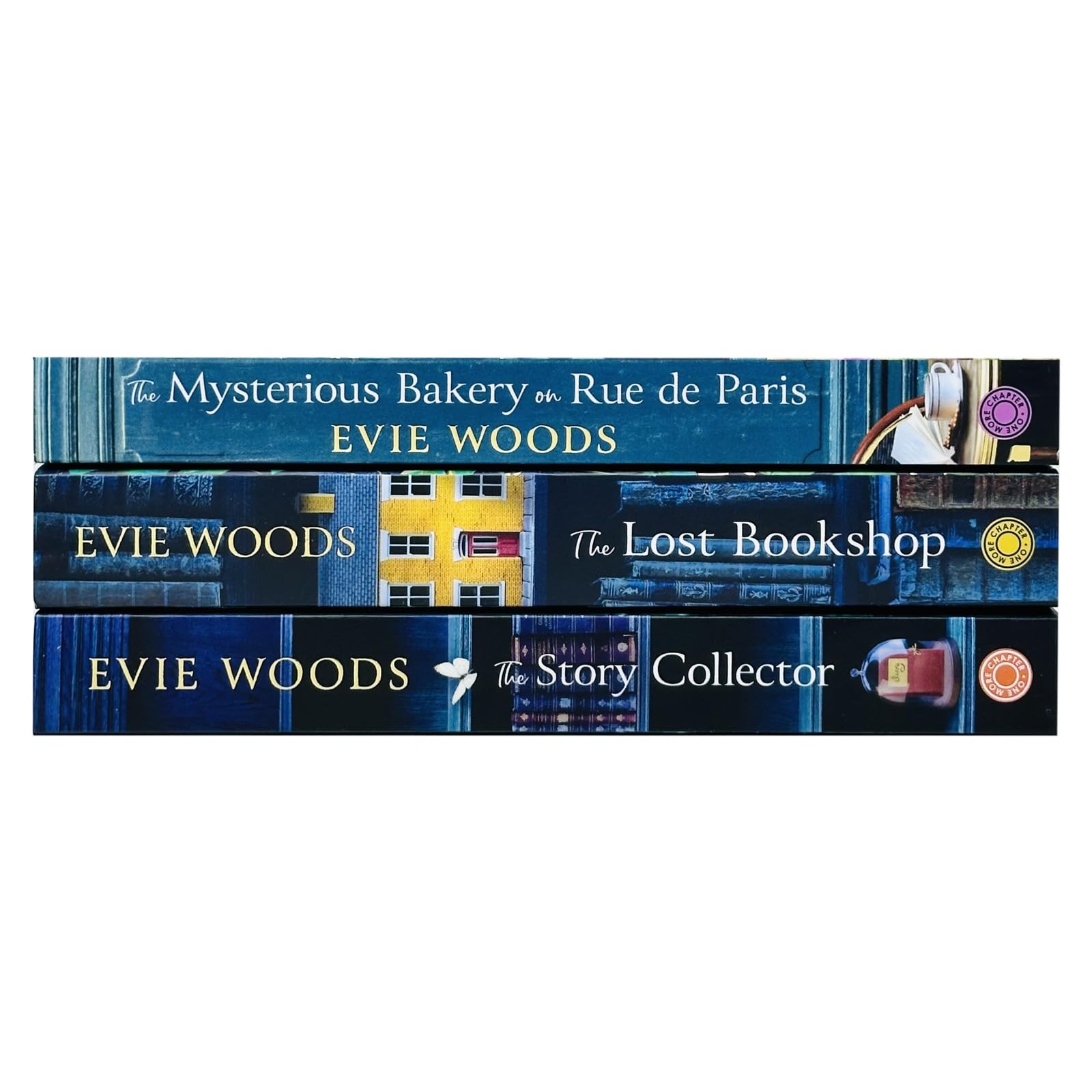 Front cover of The Mysterious Bakery on Rue de Paris by Evie Woods, paperback edition