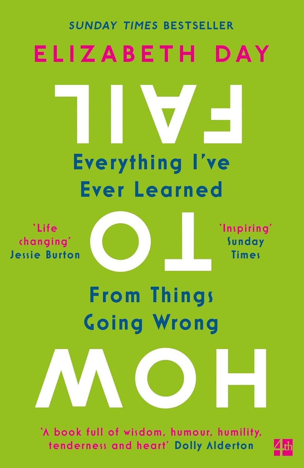 Failosophy by Elizabeth Day paperback cover shown alongside How to Fail in the 2-book set
