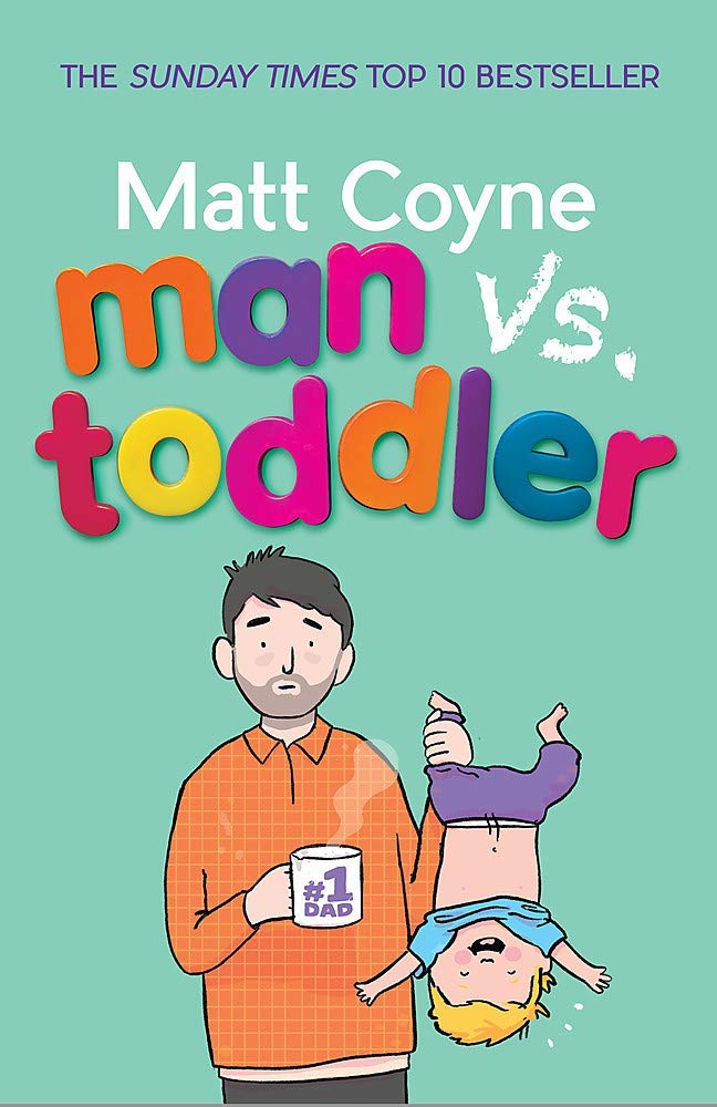 Close-up of Extraordinary Parenting and Man vs. Toddler paperback covers from the Family Life set
