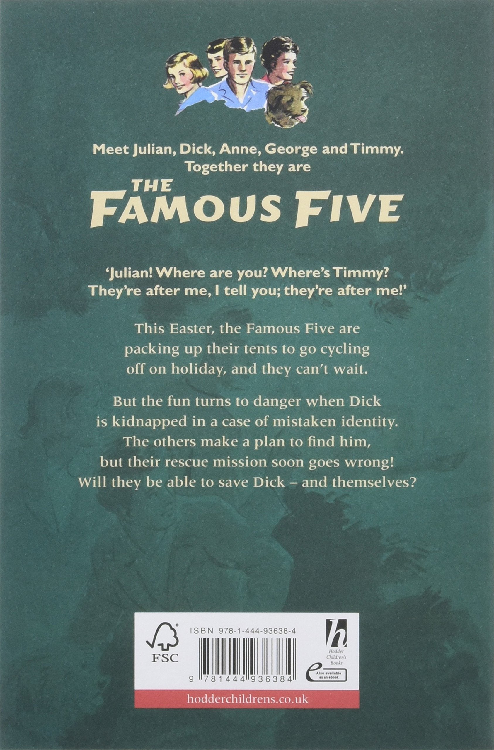 Famous Five 21 Books Collection Box Set - close-up of paperback spines showing book titles by Enid Blyton