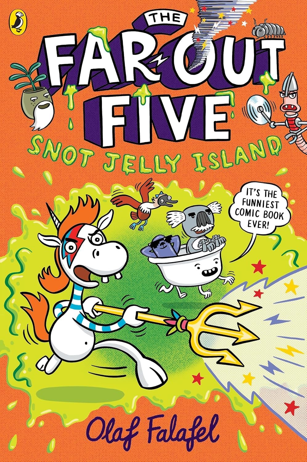 Far Out Five 2 Books Collection Set by Olaf Falafel - second paperback cover from the set