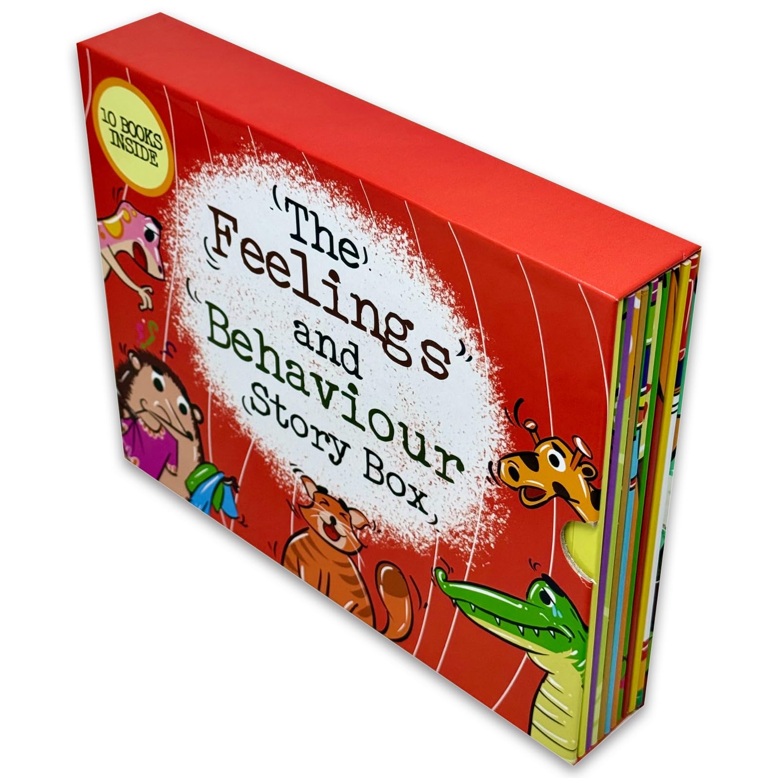 Close-up of How To Be Kind and How To Be Brave covers from the Feelings and Behaviour Story Box