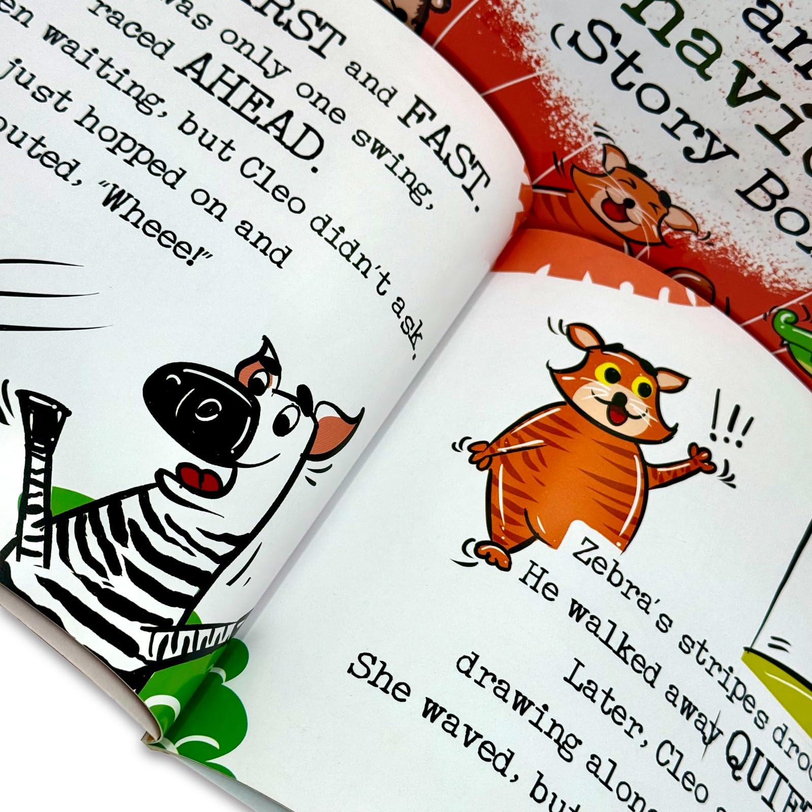Back cover of the Feelings and Behaviour Story Box presentation box listing all 10 titles