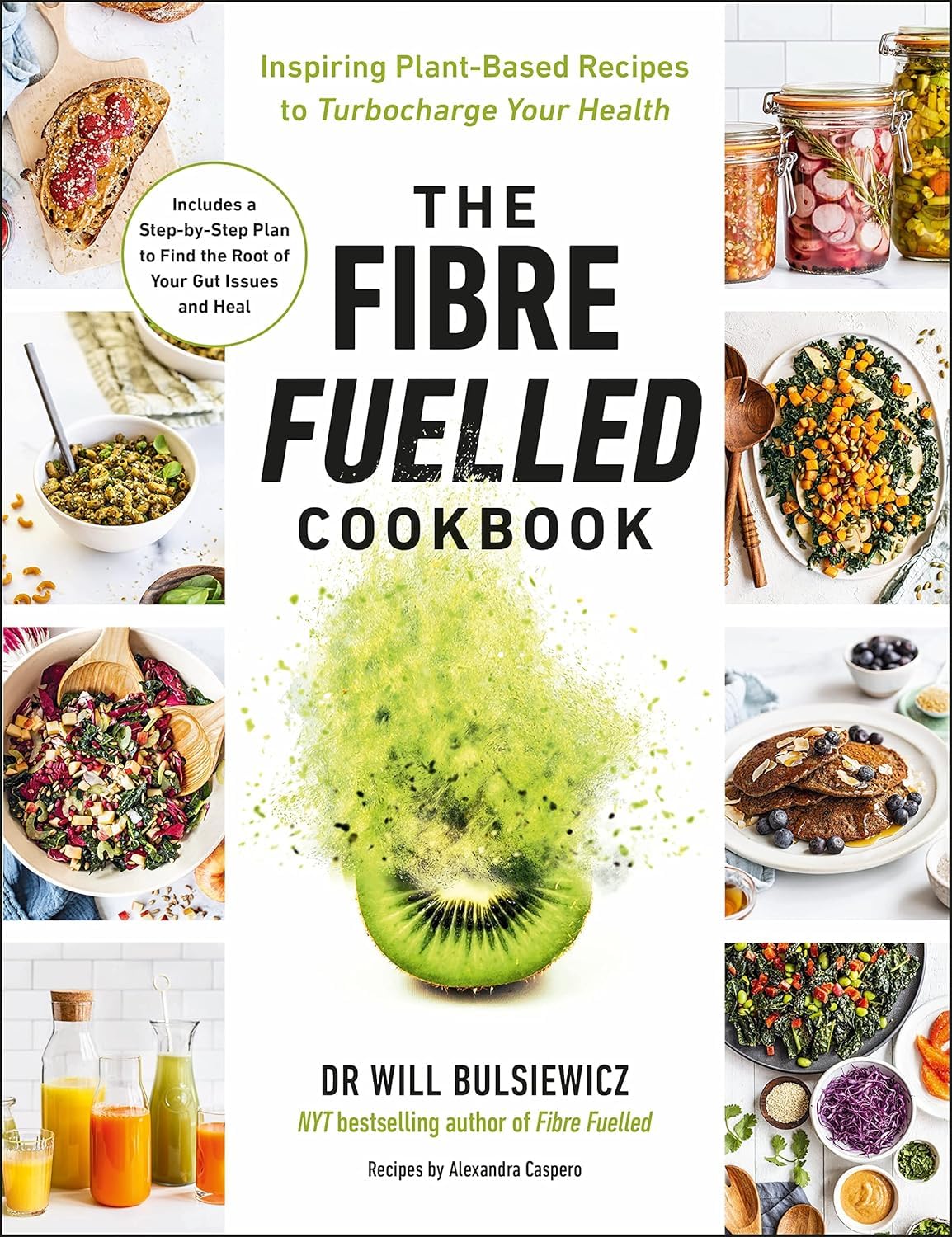 Plant Powered Plus by Dr Will Bulsiewicz paperback front cover, anti-inflammatory nutrition book