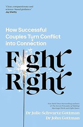 Fight Right paperback cover by John Gottman and Julie Schwartz Gottman, part of the 3-book marriage and relationship collection