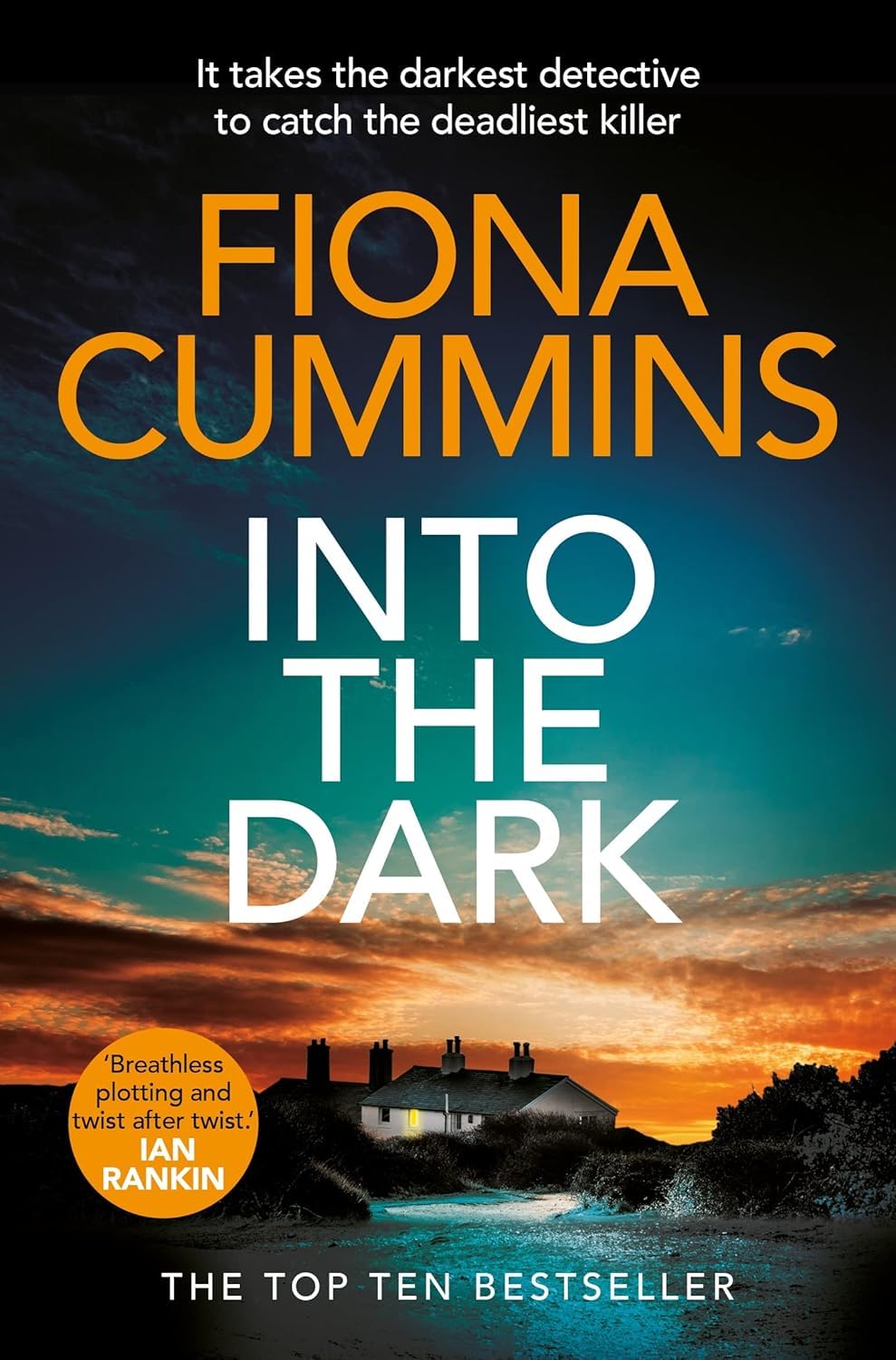 The Collector and Into the Dark by Fiona Cummins paperback covers side by side