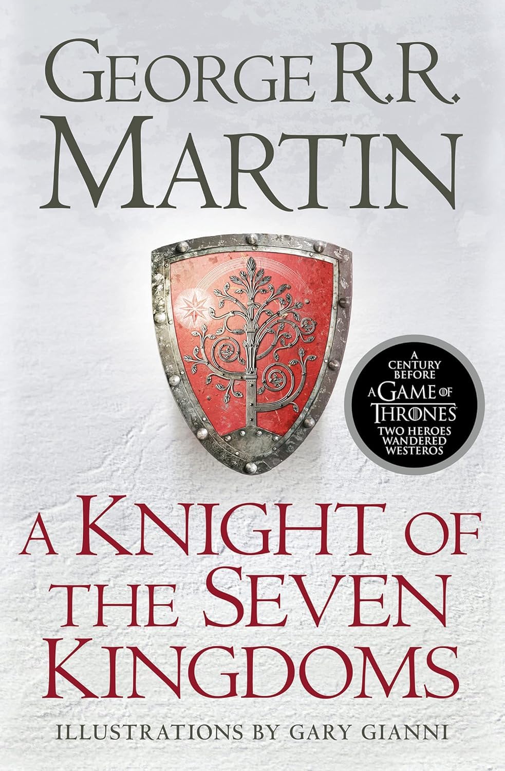 Close-up of the paperback spines for the George R.R. Martin Fire and Blood 3 book collection set