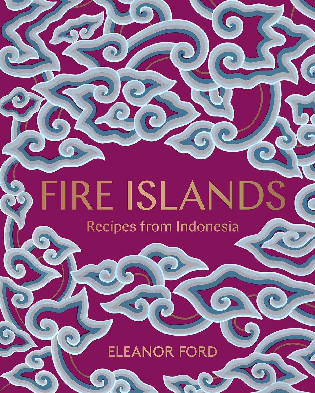Back cover and description detail of the Fire Islands and Fresh & Easy Indian Street Food paperback cookbook set