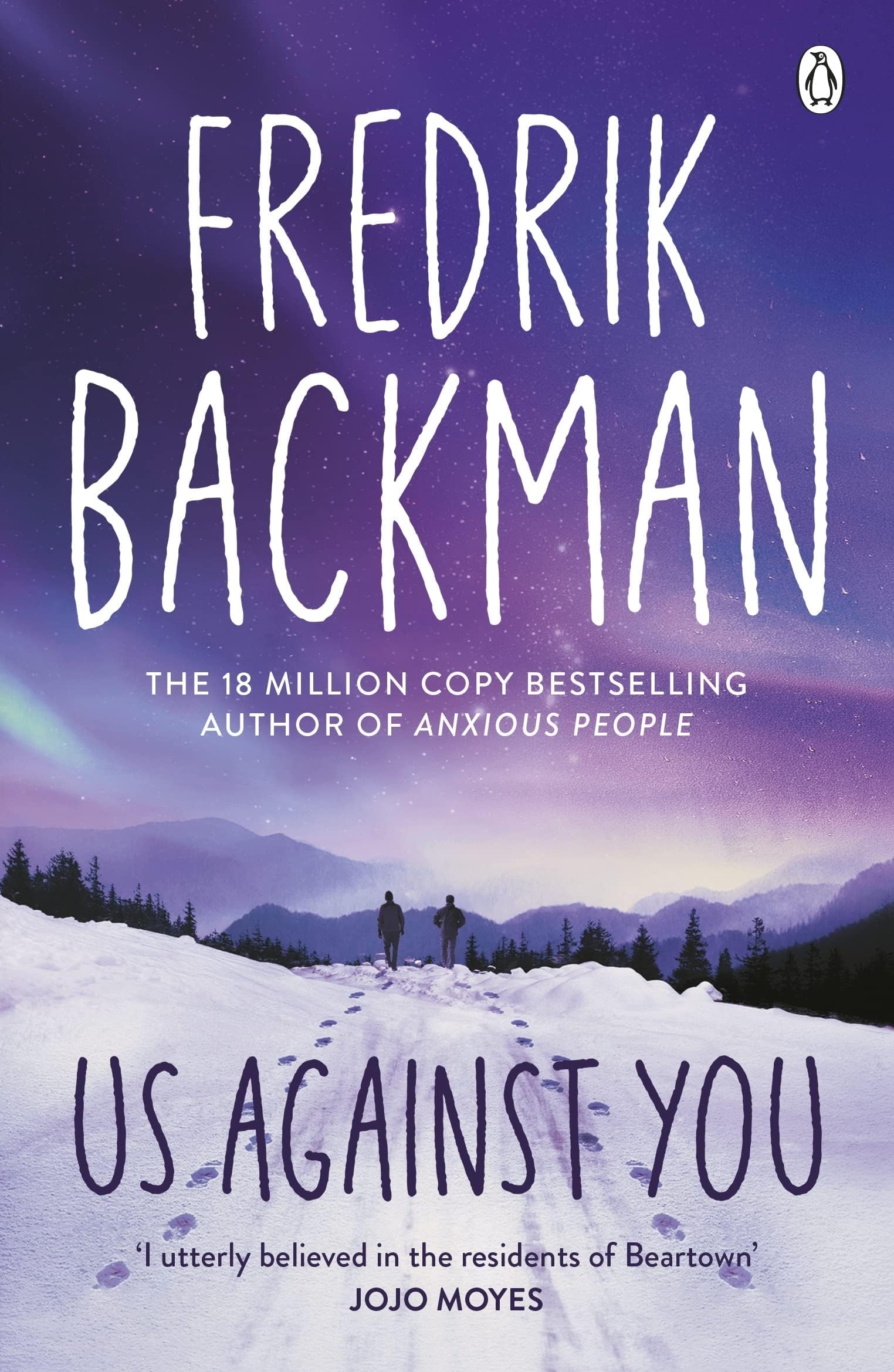 Close-up of Beartown paperback cover from the Fredrik Backman 3 books collection set