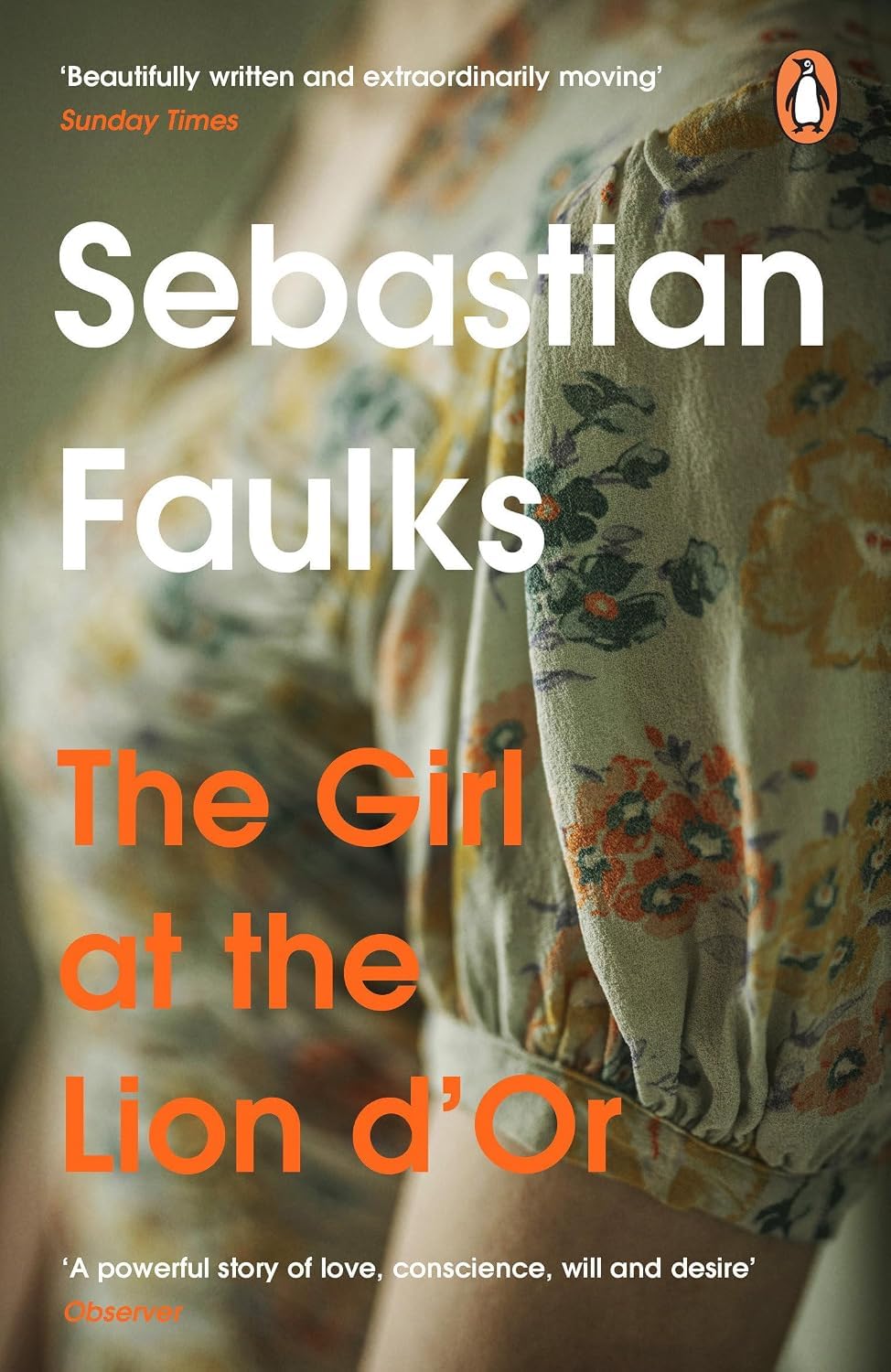 Charlotte Gray by Sebastian Faulks paperback cover, Vintage edition, third book in the French Trilogy