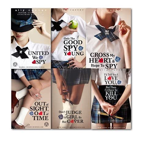 Back cover and synopsis detail of the Gallagher Girls paperback collection by Ally Carter