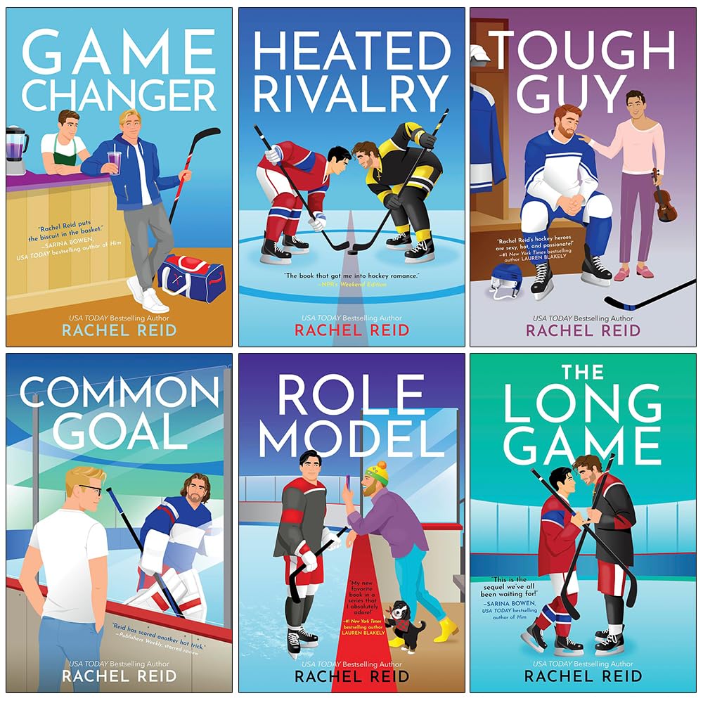 Game Changers Series by Rachel Reid 6 books collection set - front cover of Game Changer paperback