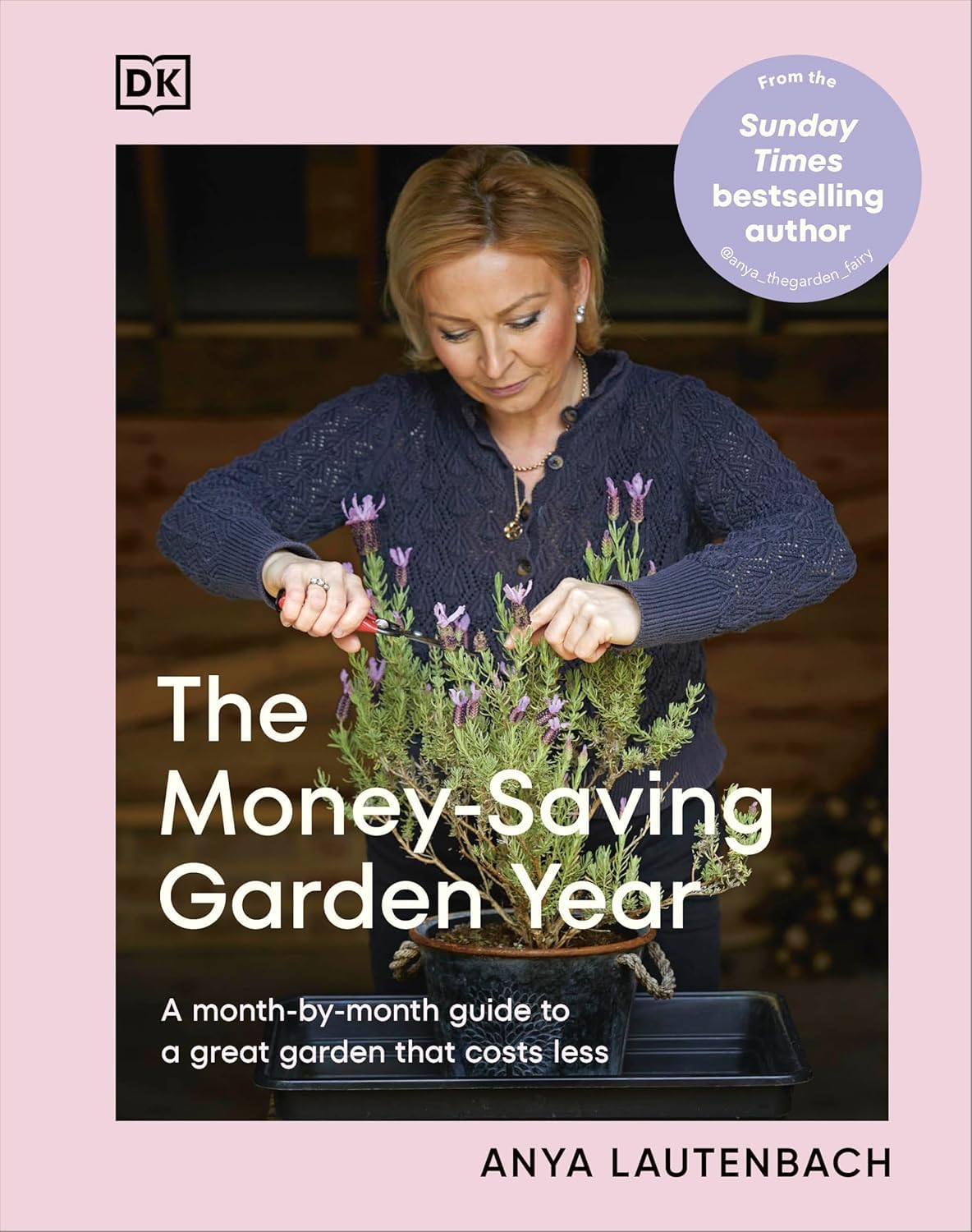 Back cover of the Garden Books 3-Book Collection Set showing synopsis and details for the paperback gardening set