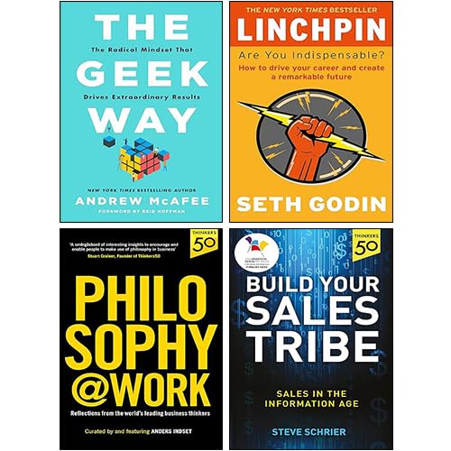 The Geek Way by Andrew McAfee paperback front cover, part of the Geek Set 4 books collection