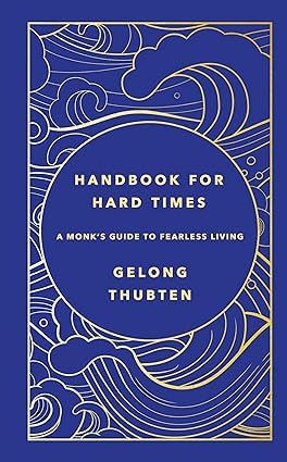Back cover detail of the Gelong Thubten hardback collection showing book descriptions and author praise