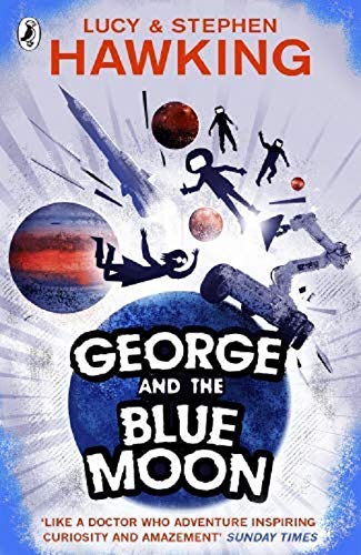 George and the Big Bang and George and the Unbreakable Code paperback covers close-up