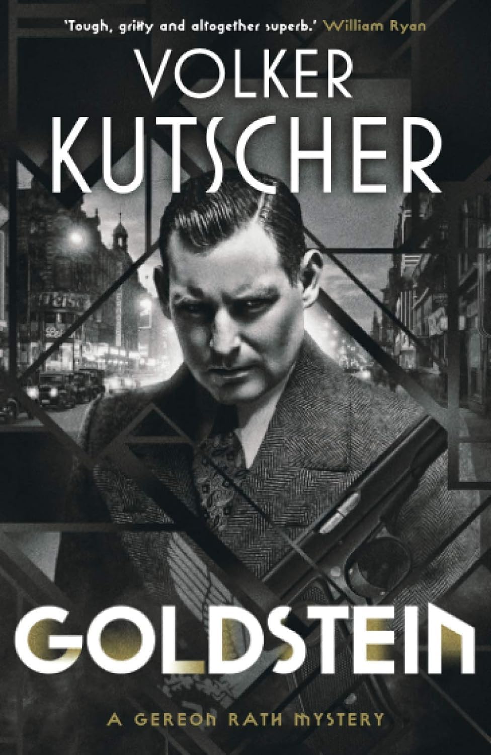 The Silent Death and The Fatherland Files paperback covers from the Gereon Rath collection