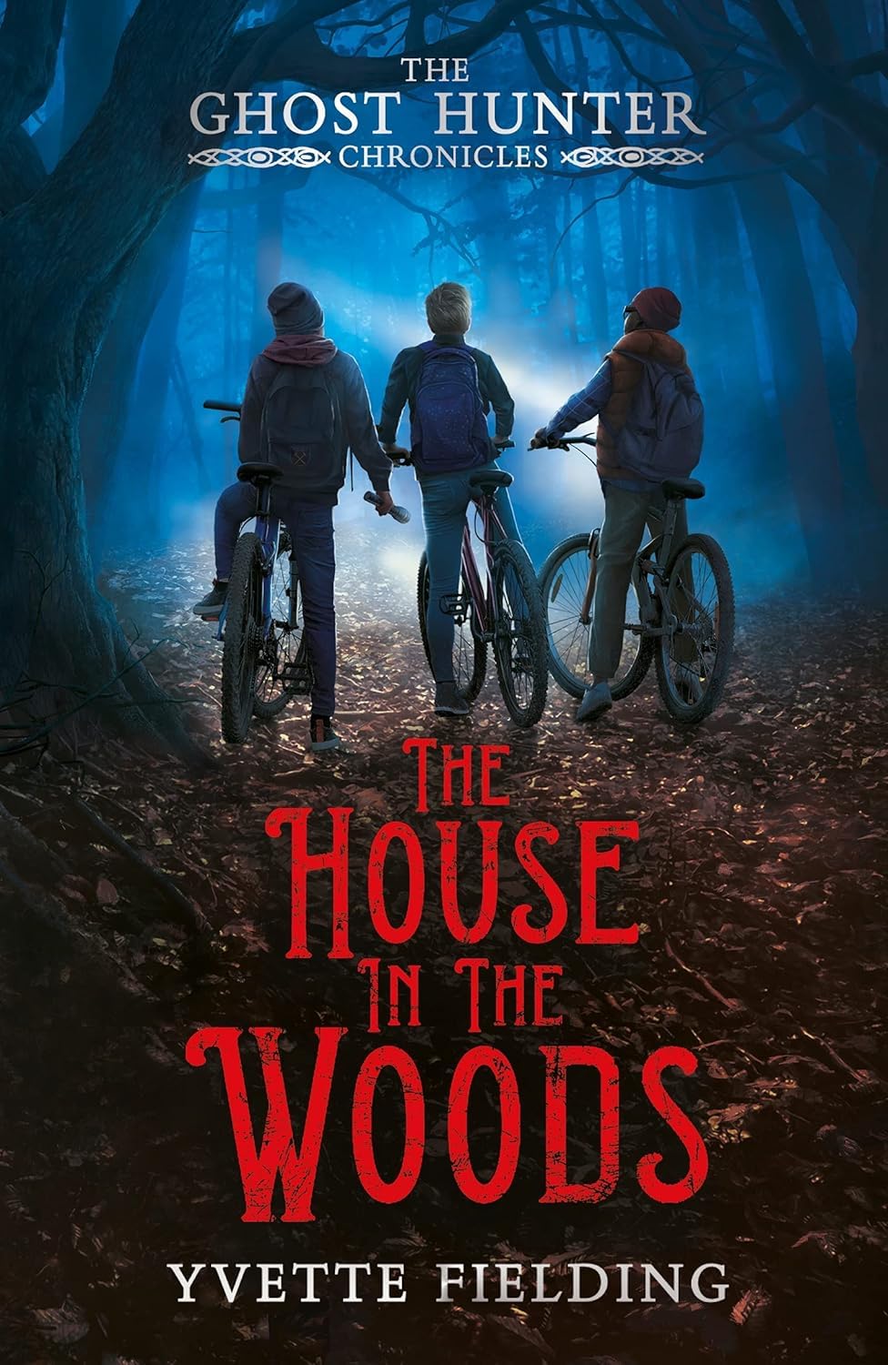 The House in the Woods and The Ripper of Whitechapel paperback covers from The Ghost Hunter Chronicles series