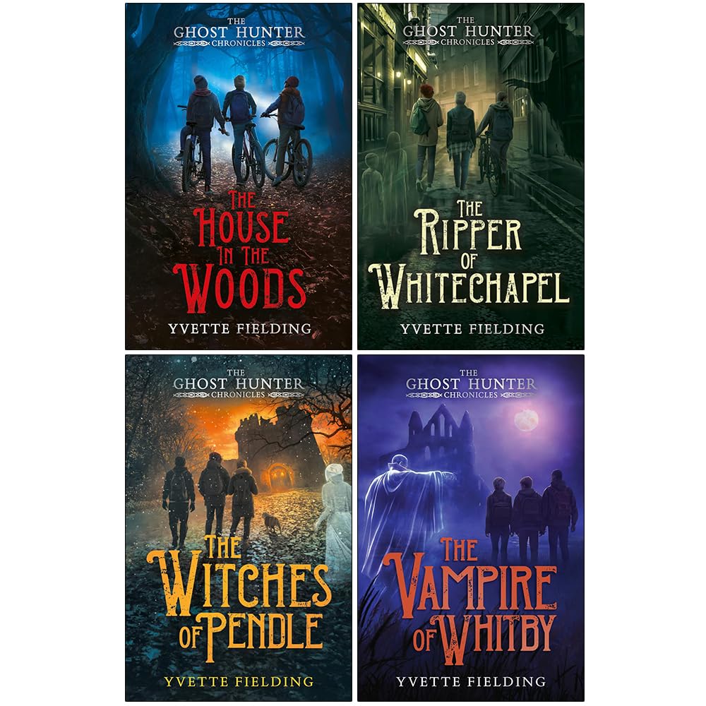 The Ghost Hunter Chronicles 4 Books Collection Set by Yvette Fielding - front cover, paperback, ages 11-13