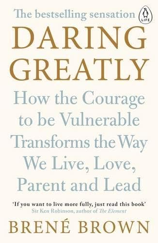 Daring Greatly by Brené Brown paperback front cover from the 4-book self-help collection set