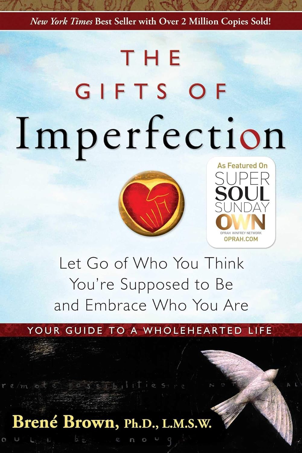 The Gifts of Imperfection by Brené Brown paperback front cover from the 4-book self-help collection set