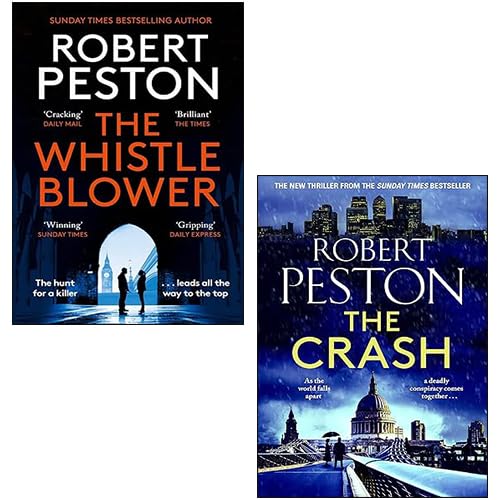 The Whistleblower by Robert Peston paperback front cover, Gil Peck series book 1, political thriller