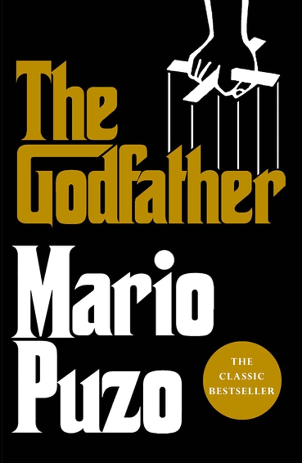The Godfather paperback cover - Mario Puzo mafia classic, book 1 of the set